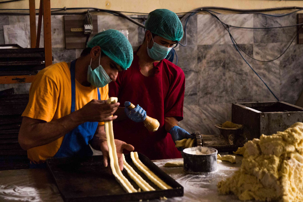Bakery in Mazar e-Sharif.